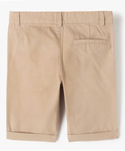 Bermuda coupe chino regular en toile de coton garçon[MISSING]